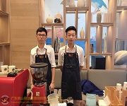 【遠洋風景銷售中心】咖啡拉花活動實踐